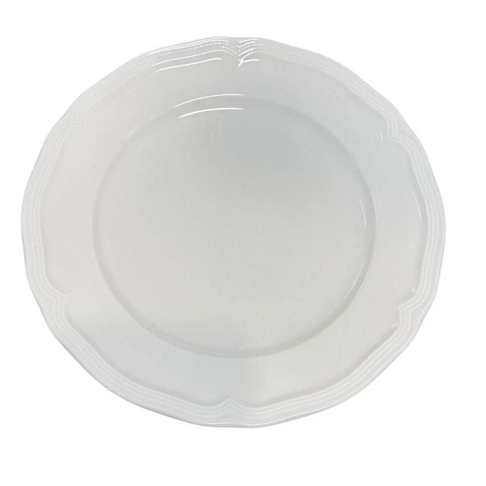 Villeroy Boch Manoir Salad Plates Set 2 White‎ Porcelain 8